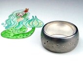 Sterling Silver Ring - Textural - size 5 1/2