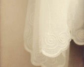 Breath of an Angel - cream, vintage, white, curtains, breeze