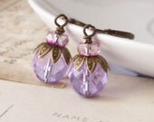Lavender Buds - earrings