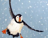 A Playful Puffin, A Gaylord Perry Painting
