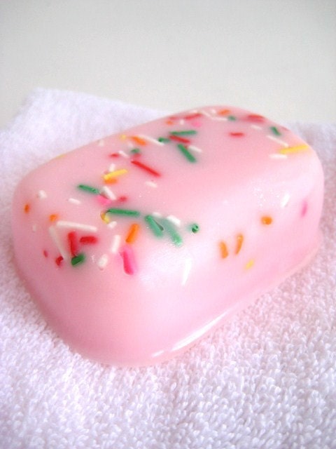 SALE - Birthday Cake Shea Butter Soap