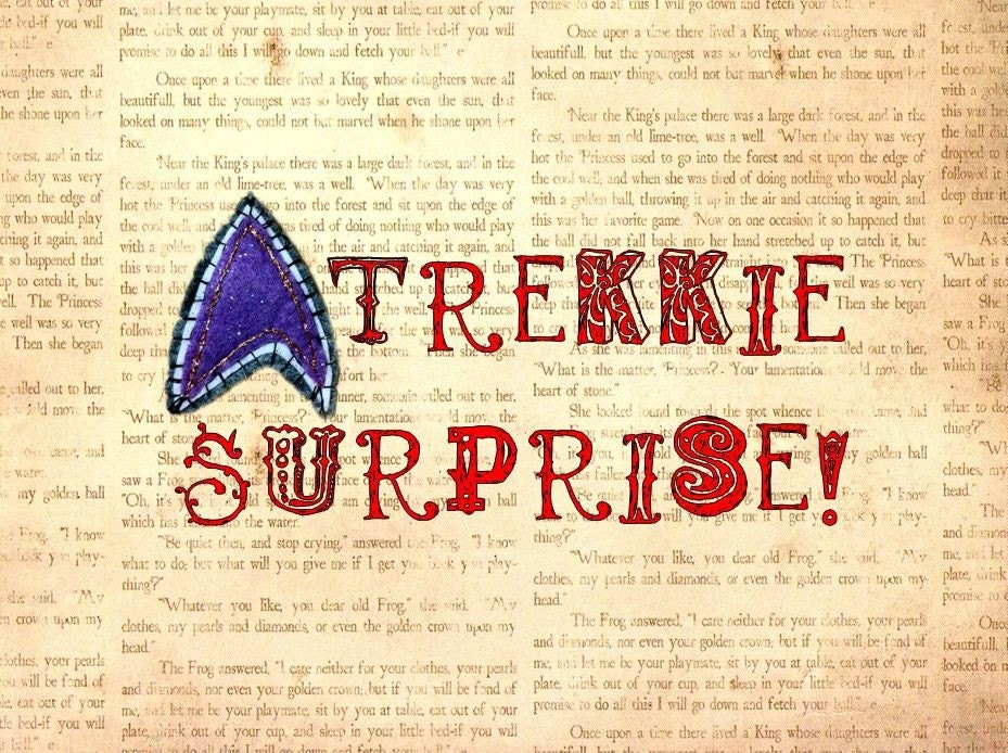 Star Trek Trekkie Surprise Package - Itty Bitty Teeny Tiny Gift - Trek Inspired Present for You & Your Sci-Fi Loving Friends