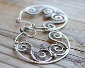 Gypsy Trails - Sterling Silver Earrings