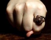 Steampunk Jewelry - RING - Copper