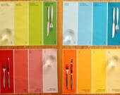 Placemats - Paint Chip Placemats - Set of 4 colors