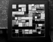 Mosaic Tile in Film Noir Patchwork