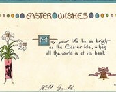 Vintage Easter Post Card Early 1900s epc444