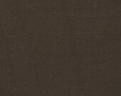 OVERSTOCK SALE- Chocolate Brown/Organic Cotton Fabric/Wide width Sateen