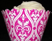 Hot Pink Cupcake Wrappers