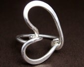 Blythe Ring - fine silver wire