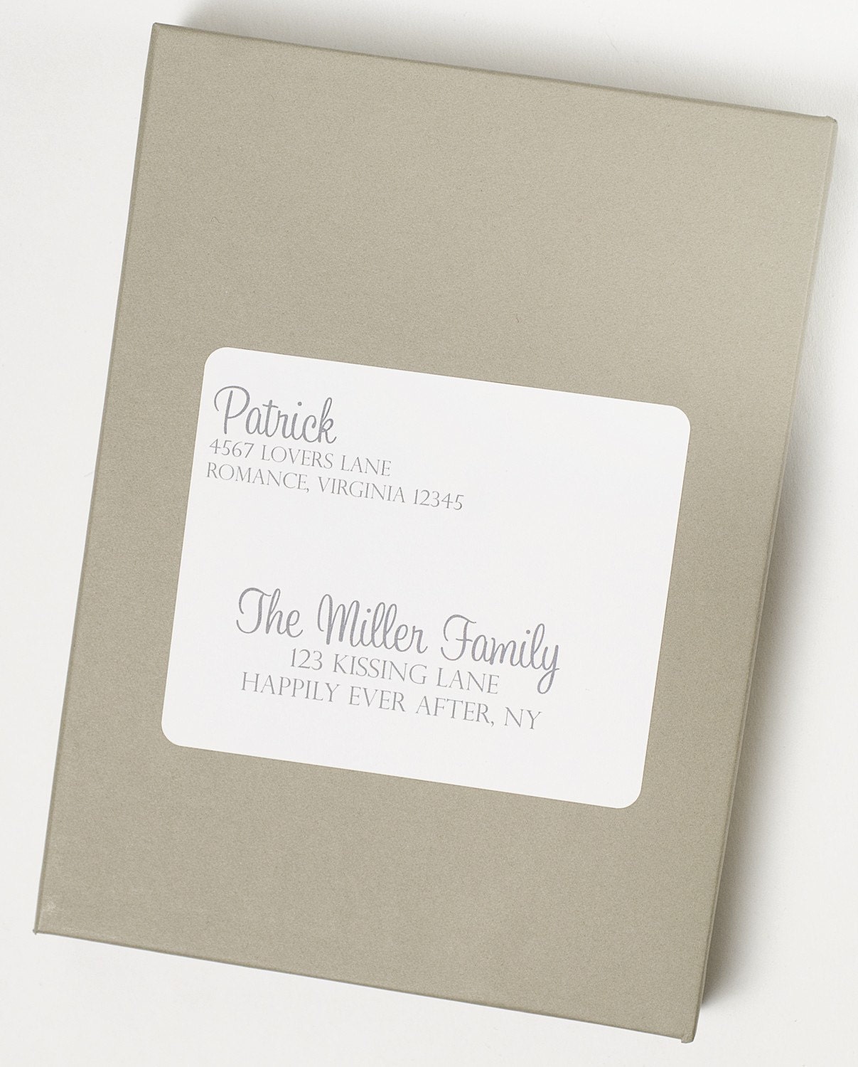 Sunny Slate Address Label