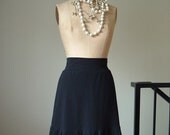 Moment Skirt Black Cotton Jersey Spring fashion- large