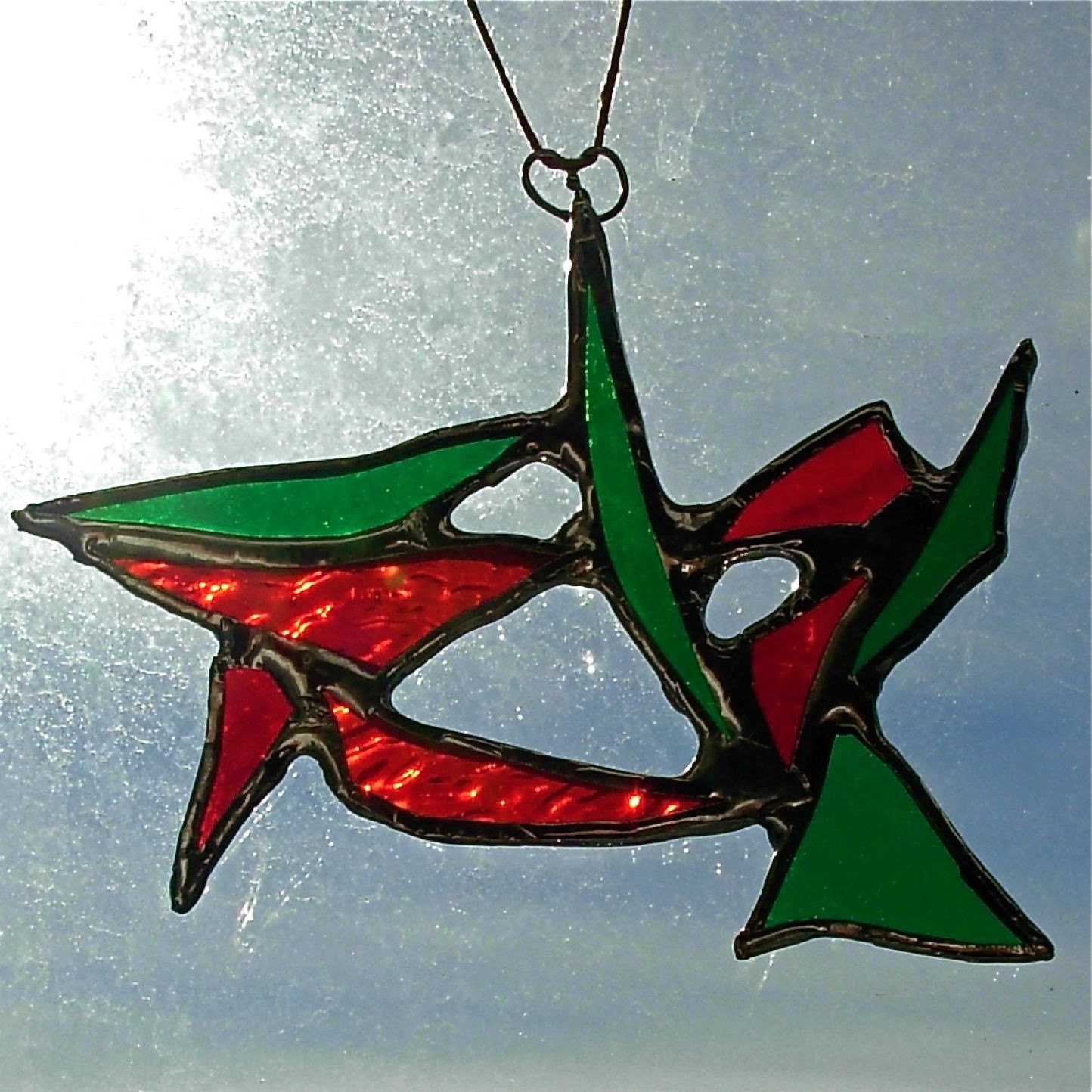 The Grinch, a suncatcher