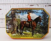 Canadian Mounty tin - Rileys toffee