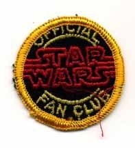 Vintage Star Wars Fan Club Patch