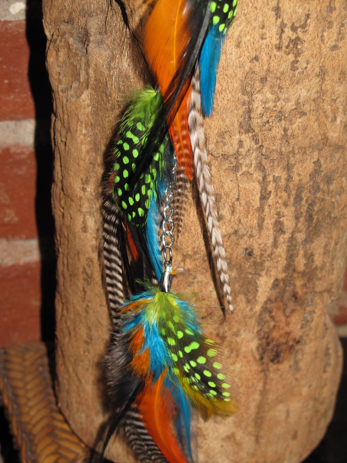 Feather Hair Extension, clip in