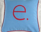 alphabet monogram pillows Custom Made initial cushion covers