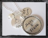Sterling Silver Charm Necklace for new mom