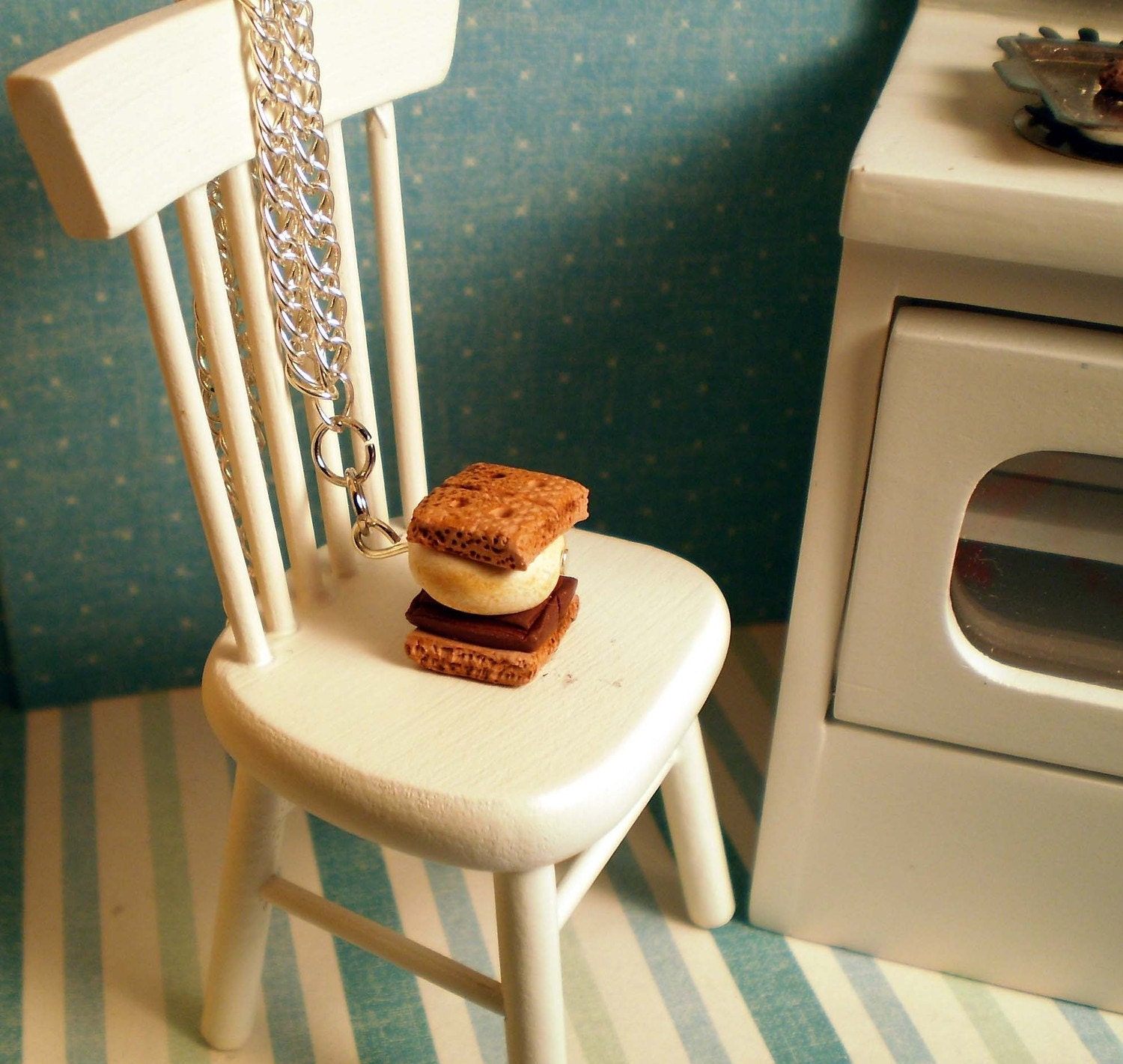 Toasted S'mores Necklace
