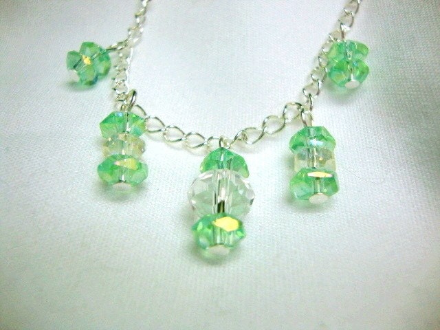Green Crystal Necklace