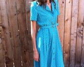 Vintage Polka Dot Dress