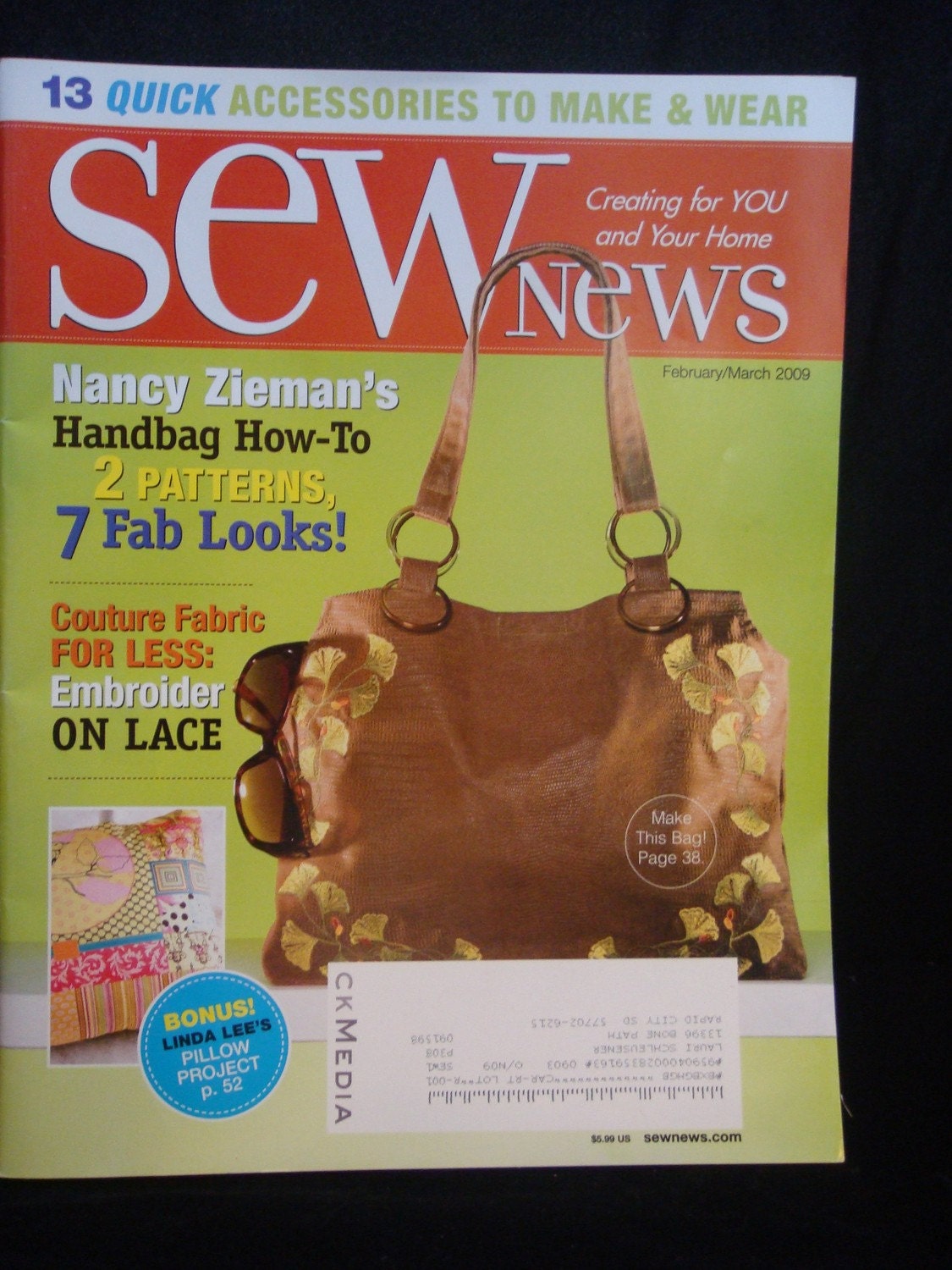 Sew News Feb/March 2009