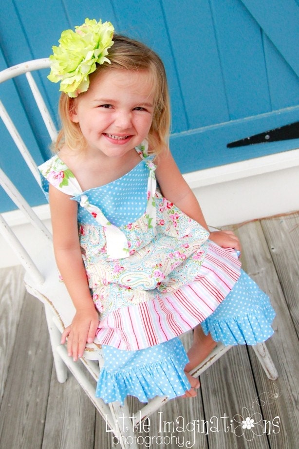 Leah Knot Dress...by Kissing Kumquats