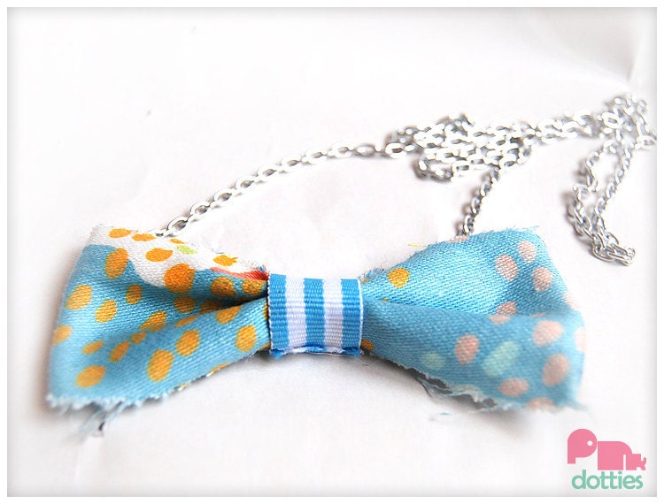 Spring Feel Bow Necklace