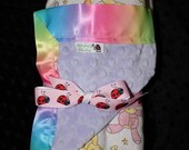CUSTOM ORDER for CutieNBeauty Minky Dino Blankie
