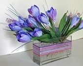 Periwinkle Crocus Flower Arrangement