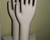 Industrial Porcelain Glove Mold  Choose Medium or Large Size
