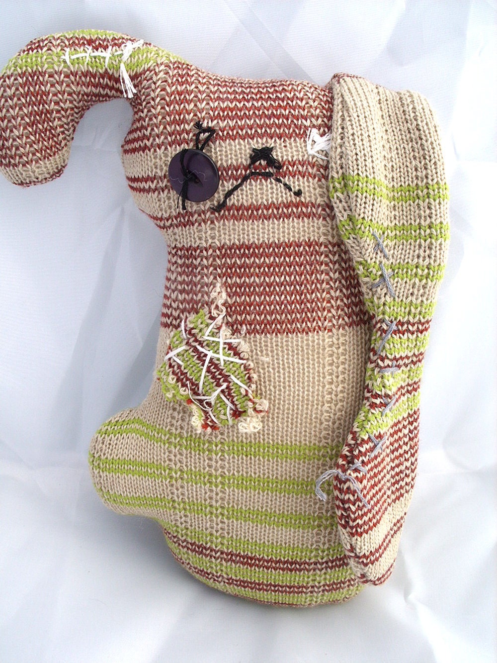 Plush Doll Animal. Threadbare Snubbler.