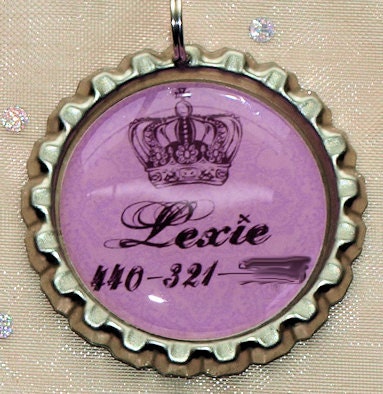 Custom Bottlecap I.D. Tag