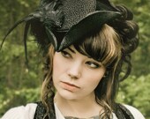 The Sienna - Suede - Leather - Tricorn Hat