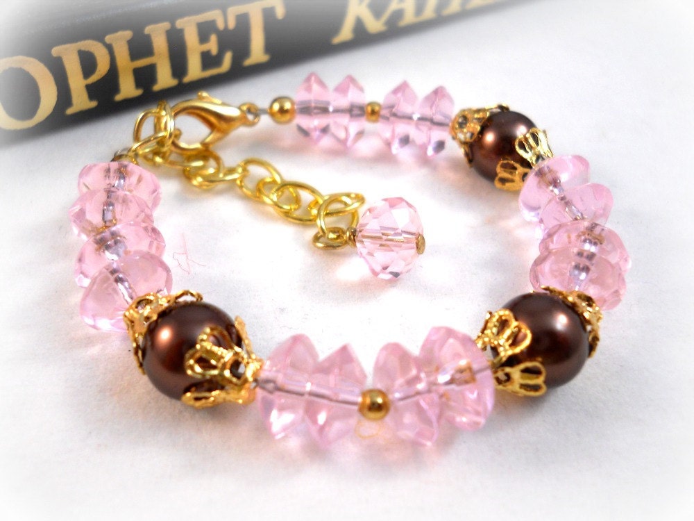 Posh Child bracelet in Pink and Brown