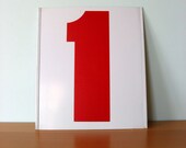 Vintage Gas Station Number Sign - 1 / 3