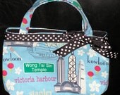 Hong Kong Vacation Girl's Handbag, Purse