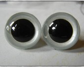15mm Light Blue Pearl Safety Eyes for Plush Stuffed Animals 10 Pieces