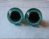 6mm Turquoise Safety Eyes for Plush Stuffed Animals 10 Pieces