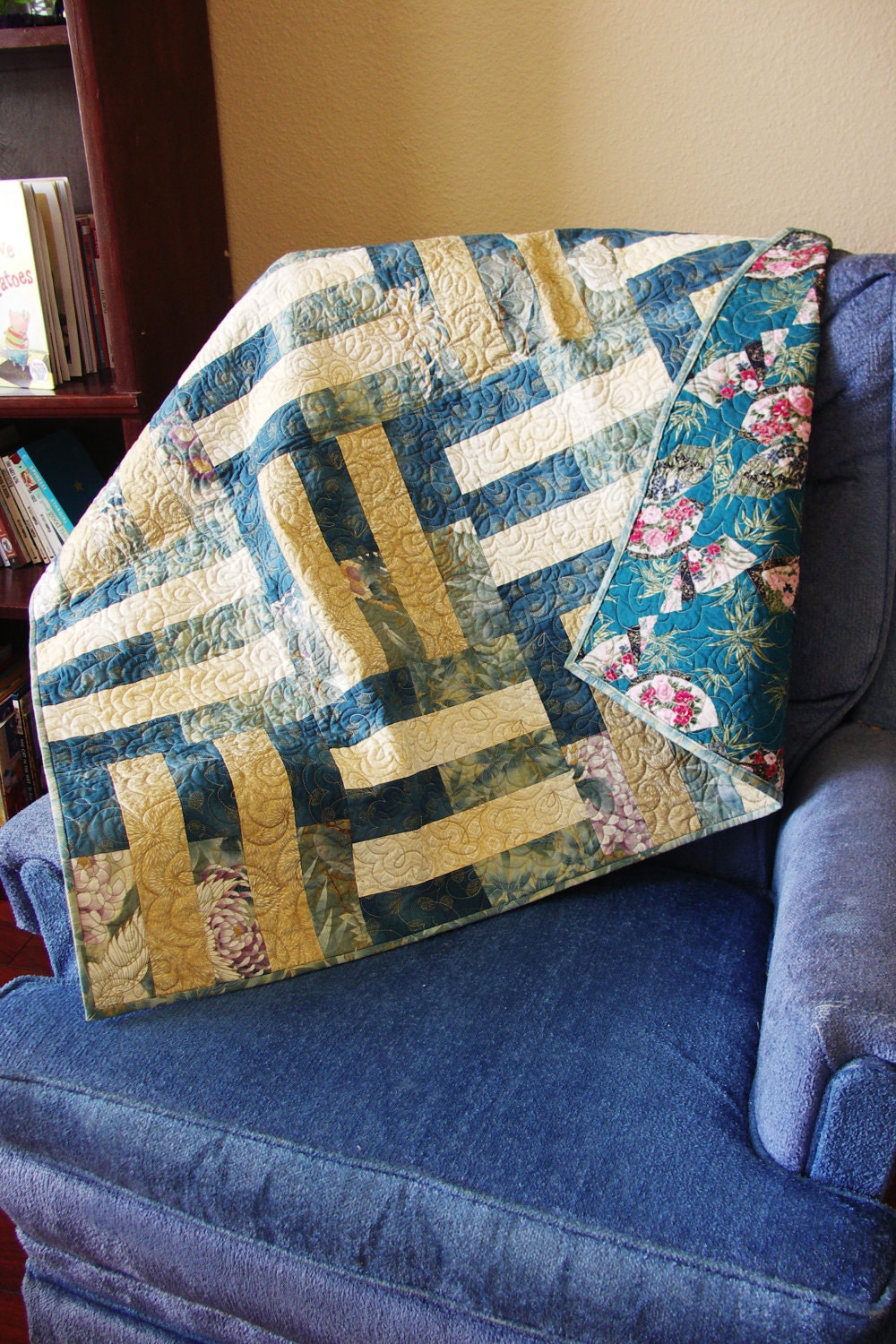 Okinawa Sandbar - Oriental Seashore Quilt