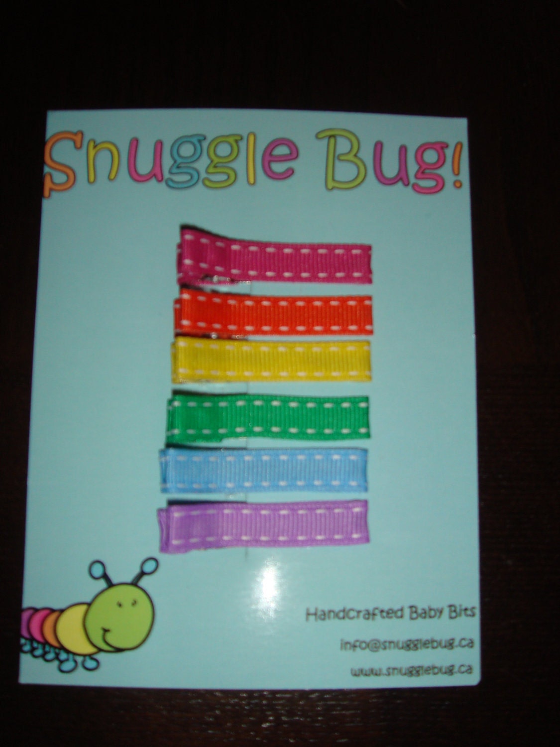 Rainbow Alligator Clips
