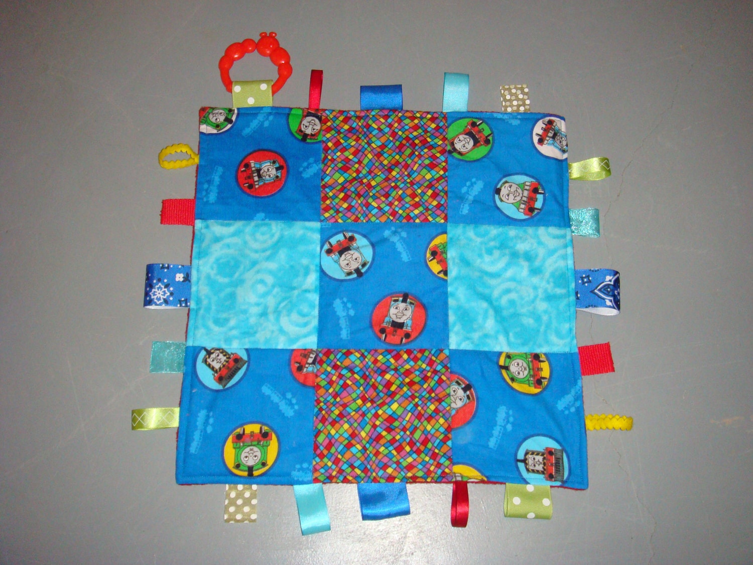 Thomas the Train Taggie Blankie