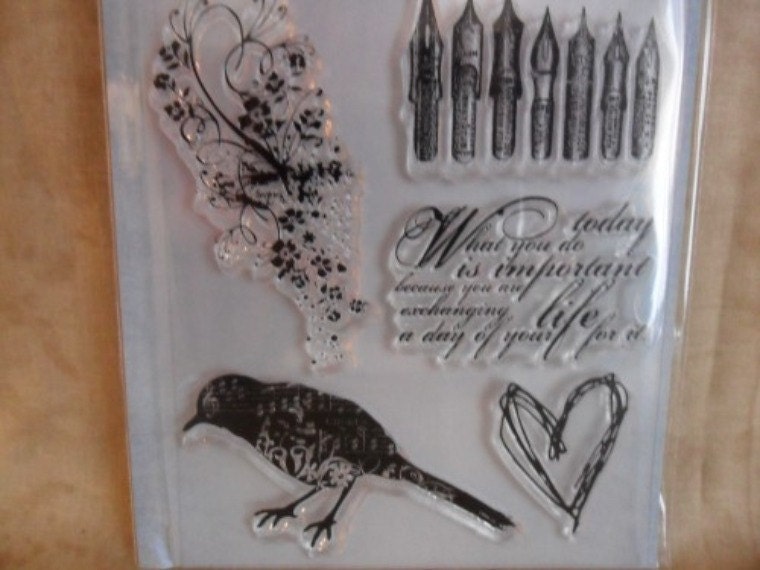 Tim Holtz Artful Things Clear Stamps by Stampers Anonymous-FREE SHIPPING