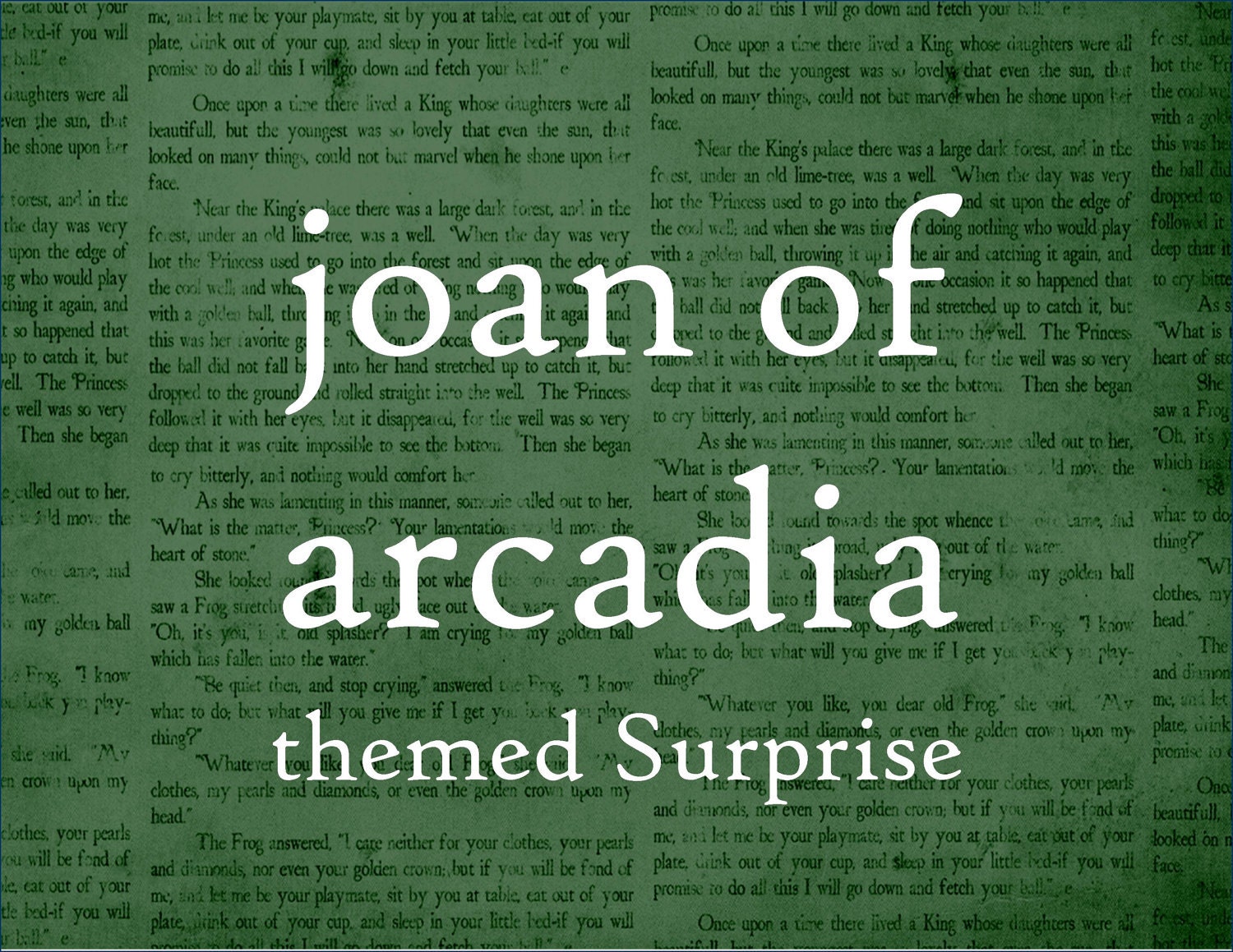 Joan of Arcadia Surprise Package. Itty Bitty Teeny Tiny Gift, Small Present, Quotes Inspired by the Show.