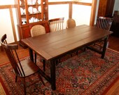 Farm Table pine reclaimed lumber from barn wood