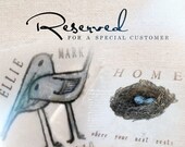 RESERVED LISTING for Belinda