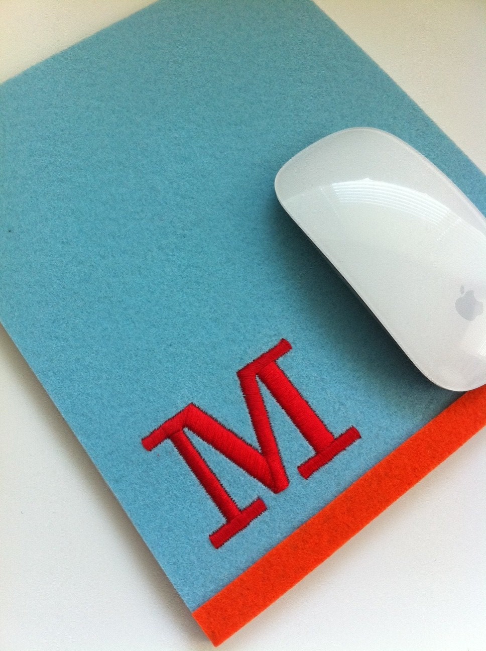 NEW Personalized Mouse FeltPad (your choice of color)