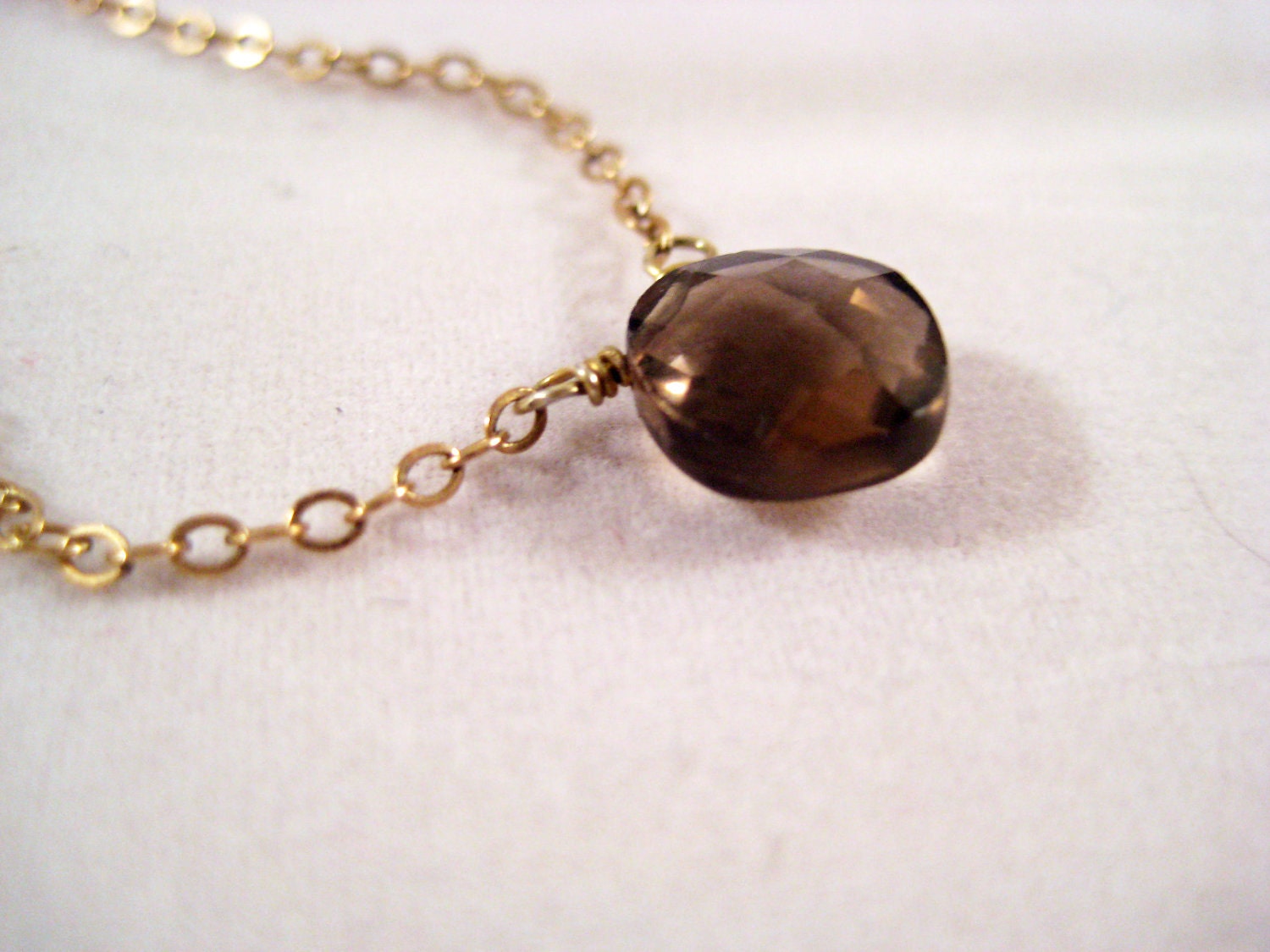 Smokey Topaz Simplicity