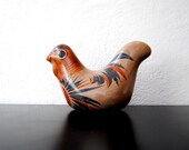 Vintage Painted Bird Figurine