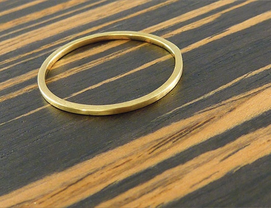 14k Gold Stacker Ring